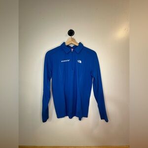 The North Face Women’s Cool Max Quarter Zip Polo in Blue